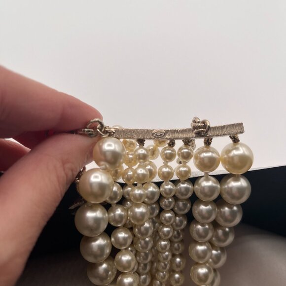 Chanel Layered Pearl Necklace - Large - Picture 6 of 7